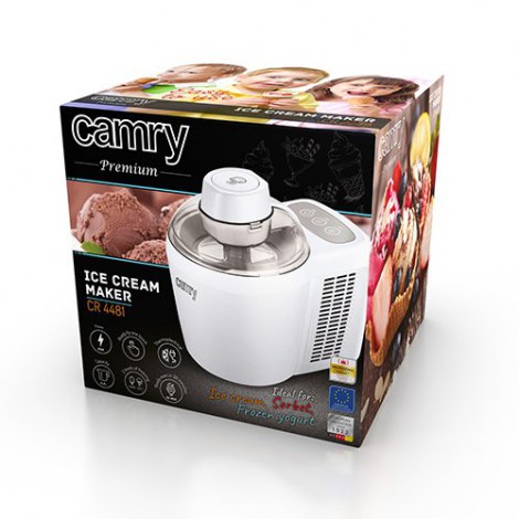 Camry | Ice cream maker | CR 4481 | Power 90 W | Capacity 0.7 L | White - 9